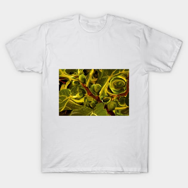 Fig Trees Forest T-Shirt by mavicfe